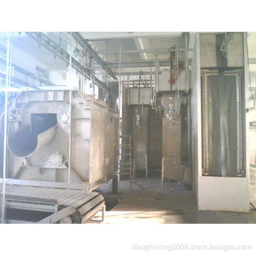 Steaming Tunnel Type Scalding System